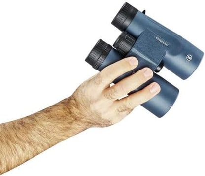 Bushnell H2O 8x42mm Binoculars, Waterproof and Fogproof Binoculars for Boating, Hiking, and Camping, Multi Blue