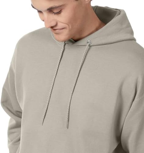 Hanes EcoSmart Hoodie, Midweight Fleece, Pullover Hooded Sweatshirt for Men