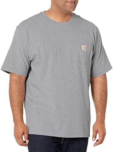 Carhartt Men's Loose Fit Heavyweight Short-Sleeve Pocket T-Shirt (Also Available in Big & Tall)