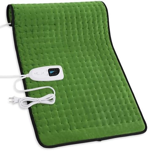 Heating Pad,Electric Heating Pads for Back,Hot Heated Pad for Abdomen,Shoulder,Knee,Multiple Temp and Auto Shut Off