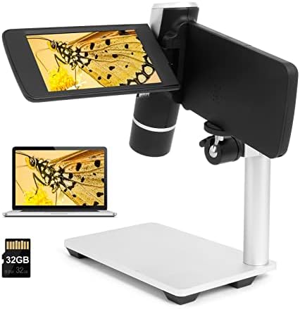 Andonstar AD203 Digital Microscope (Black+Bracket)
