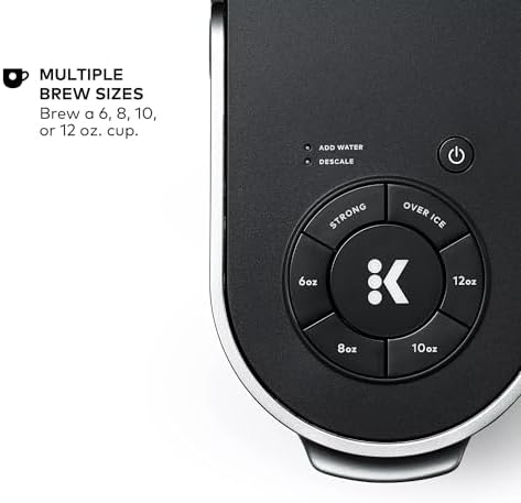 Keurig K-Supreme Single Serve K-Cup Pod Coffee Maker, MultiStream Technology, 4 Brew Sizes, 66oz Dual-Position Removable Reservoir, Black (Renewed)