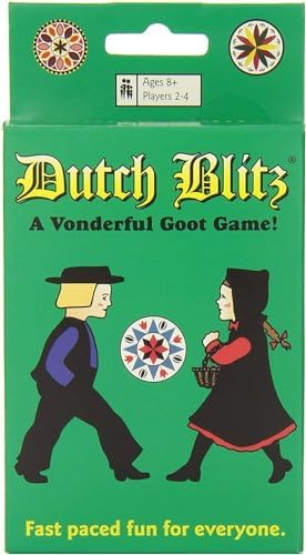 Dutch Blitz: Original and Purple Expansion Combo, Fast Paced Card Game, Fun for Everyone, Great Family Game, Combine Packs to Play with up to 8 Players, for Ages 8 and Up