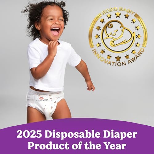 Huggies Size 6 Baby Diapers, Little Movers HuggFit 360° Baby Diapers with 360° Waistband, Size 6 (35+ lbs), 104 Count (2 Packs of 52), Packaging May Vary