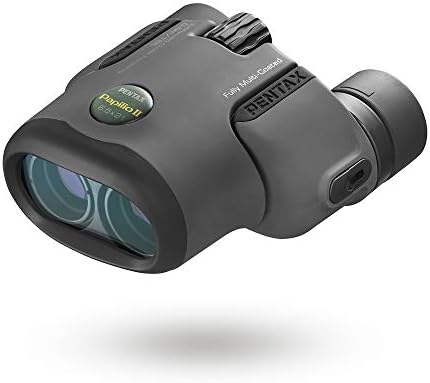 Pentax Papilio II 6.5x21 Binoculars (Gray) suitable for watching objects both close-up and far away