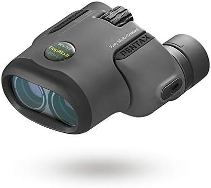 Pentax Papilio II 6.5x21 Binoculars (Gray) suitable for watching objects both close-up and far away