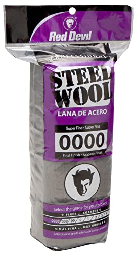 Red Devil 0310 Steel Wool, 0000 (Pack of 96)