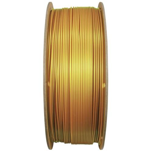 Polymaker PLA PRO Filament 1.75mm 1kg, Tough & High Rigidity Gold 3D Printing Filament, PolyLite PLA PRO 3D Printer Filament 1.75mm, Print with Most 3D Printers