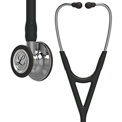 3M Littmann Cardiology IV Diagnostic Stethoscope, 6177, More Than 2X as Loud, Weighs Less, Stainless Steel Mirror-Finish Chestpiece and Stem, 27" Black Tube