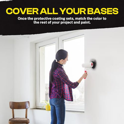 Sealant Spray 2Pk, Waterproof and Air Tight Liquid Rubber Spray Seals, Prevents and Patches Leaks, Protects Surfaces, Works on Most Materials, Long Lasting, Dries Clear - 2 Cans (28 Oz)