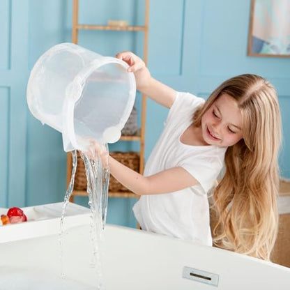 Disney Store Girl's Bath Set (Little Mermaid) - Kids Bath Accessories with Beloved Disney Characters - Colorful and Fun Bath Time Essentials for Kids - Suitable for All Ages