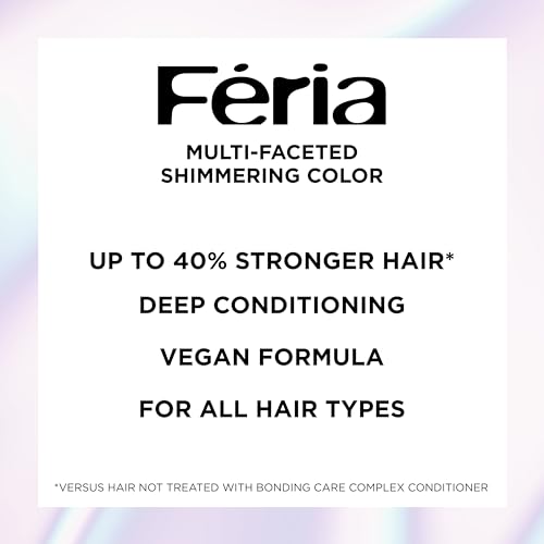 L'Oreal Paris Feria Multi-Faceted Shimmering Permanent Hair Color, C74 Intense Copper, Hair Dye Kit, Pack of 2