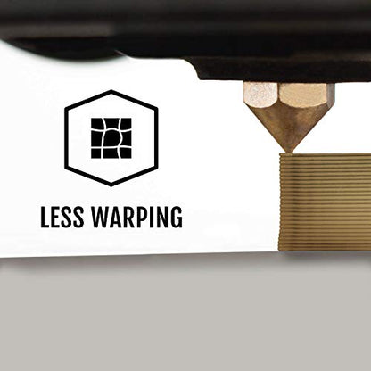 HATCHBOX 1.75mm Bronze PLA 3D Printer Filament, 1 KG Spool, Dimensional Accuracy +/- 0.03 mm, 3D Printing Filament