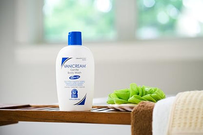 Vanicream Gentle Body Wash -12 fl oz & Sarna Sensitive Anti-Itch Lotion for Dry Skin - 7.5 Fl Oz Bundle