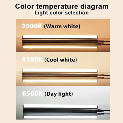 25 Pack T8 Fluorescent Bulbs 4 Foot, F32T8/865 Fluorescent Light Bulb 48 Inch 32 Watt 6500K Daylight 2500 Lumens G13 Base