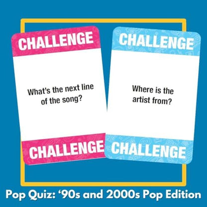 Lyrically Correct '90s & 2000s Music Trivia Card Game - Pop Edition - Finish The Lyrics Challenge, Fun for Adults, Party or Family Night