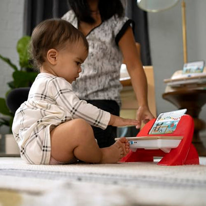 Baby Einstein Cal’s First Melodies Magic Touch Wooden Piano Musical Baby Toy, Ages 6-36 Months