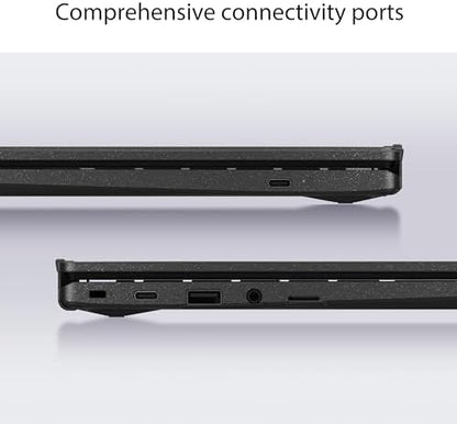 ASUS Chromebook CM14 Laptop, 14" HD Anti-Glare Display (1366x768), MediaTek Kompanio 520, 4GB RAM, 64GB eMMC, ChromeOS, Gray, CM1402CM2A-DS44, Gravity Grey