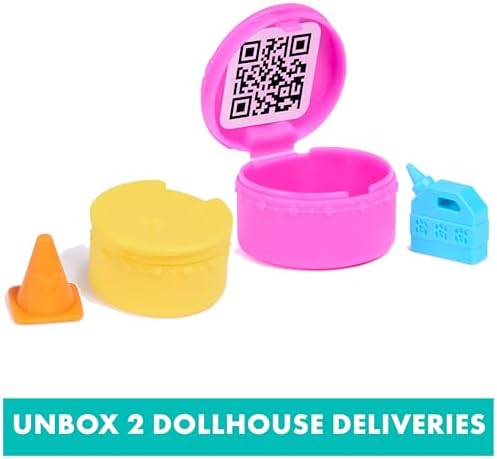 Gabby's Dollhouse, Carlita Purr-ific Play Room with Carlita Toy Car, Accessories, Furniture and Dollhouse Deliveries, Kids Toys for Ages 3 and up
