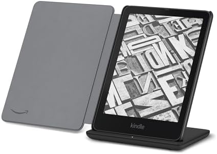 Made for Amazon, Wireless Charging Dock for Kindle Paperwhite Signature Editions (2022 & 2024 Releases) and Kindle Colorsoft Signature Edition