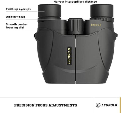 Leupold BX-1 Rogue Binoculars, 10x25mm (59225)