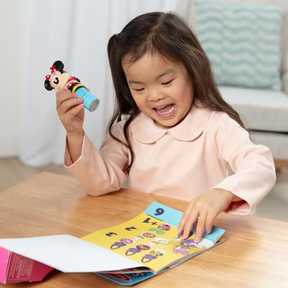 Melissa & Doug Sticker Wow!™ Disney Minnie Mouse Bundle: 24-Page Activity Pad, Stamper, 500 Stickers, Mini Pad, Arts and Crafts Fidget Toy Collectible Character