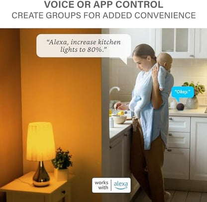 Sengled LED Smart Light Bulb (A19), Matter-Enabled, Multicolor, Works with Alexa, 60W Equivalent, 800LM, Instant Pairing, 2.4 GHz, Wi-Fi, 1-Pack