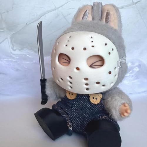 Two Sets Of 17cm Doll Clothes For Halloween Scary Mask Doll Accessories Cute Halloween Costumes For Dolls Create The Cutest 17cm Fashion Doll For Halloween