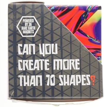Shashibo Shape Shifting Box - STEM Magnetic Fidget Cube That Transforms Into Over 70 Shapes, Download Fun in Motion Toys Mobile App (Chaos)