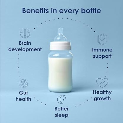 Kabrita Goat Milk Infant Formula - Easy to Digest Baby Formula 0-12 Months - Contains Prebiotics, Iron, DHA, Non-GMO - Gentle on Sensitive Tummies - Formula Supporting Gut Health & Sleep - 28Oz