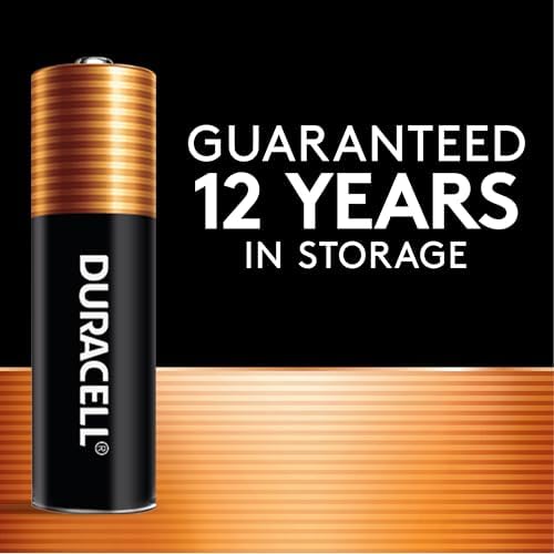 Duracell Coppertop AA + AAA Batteries, 56 Count (Pack of 1). Re-closable pack for easy access and organized storage.1 pack contains 28 Double A Batteries and 28 Triple A Batteries.