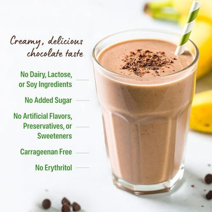 Orgain Organic Vegan Protein Powder, Creamy Chocolate Fudge - 21g Plant Protein, 6g Prebiotic Fiber, Low Net Carb, No Lactose Ingredients, No Added Sugar, Non-GMO, For Shakes & Smoothies, 2.03 lb