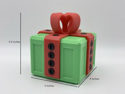 The Annoying Gift Box - The Full Size Viral Gift That Adds a Twist to Your Celebrations! (Green/Red)