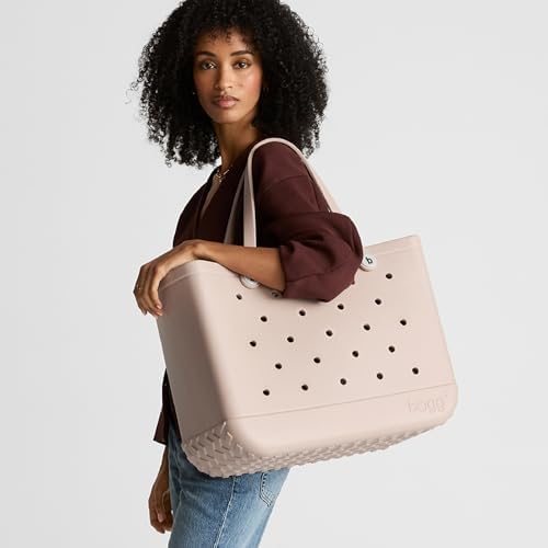 BOGG BAG - Tote for Beach, Pool, Boat, Sports - All Purpose EVA - Tonal Buttons