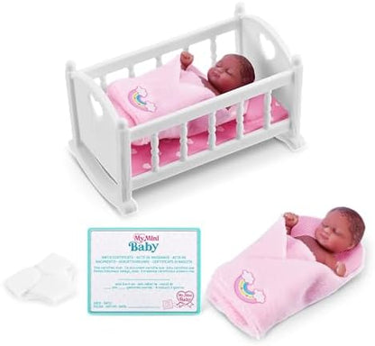 5 Surprise My Mini Baby Series 1 (2 Pack) by ZURU, Collectible Mystery Capsule, Toy for Girls, Realistic Miniature Baby, Playset and Accessories