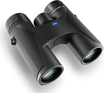 ZEISS Terra ED Binoculars 8x32 Waterproof, and Fast Focusing with Coated Glass for Optimal Clarity in All Weather Conditions for Bird Watching, Hunting, Sightseeing, Black