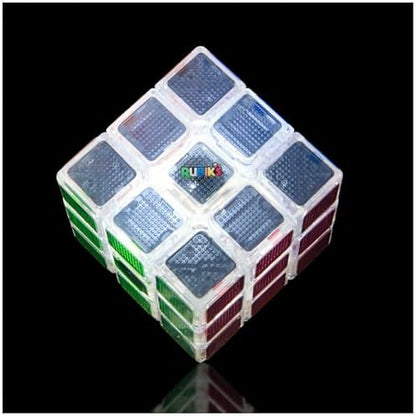 Rubik’s Cube, Pulse Cube, Light-Up Brain Teaser Puzzle for Speed Cubers, Solve The Puzzle Before The Lights Turn Off, Problem-Solving Brain Teaser & Fidget Toy for Adults, Teens, Kids Ages 8 & Up
