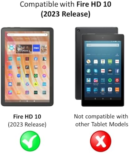 Anti-Glare Screen Protector (2 Pack), for Amazon Fire HD 10, (13th Gen, 2023 release)