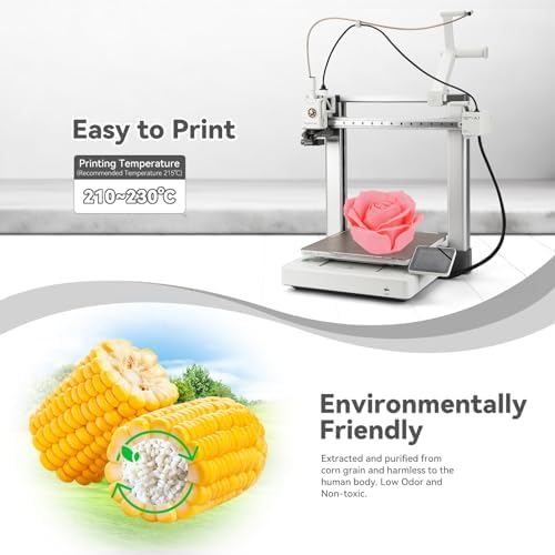 PLA Pro (Plus) Filament 1.75mm, 3D Printer Filament PLA Plus, Cardboard Spool 3D Printing Filament, Dimensional Accuracy +/- 0.03 mm-Pink,1kg