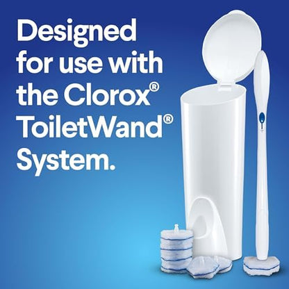 Clorox ToiletWand Disinfecting Refills, Disposable Wand Heads, Dorm Room Essentials, 30 Count