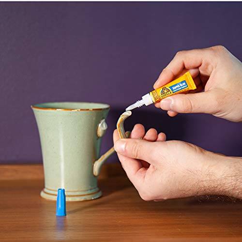 Gorilla Super Glue, Clear Glue, Four 3 Gram Tubes (Pack of 10) - All Purpose and Fast Setting for Projects and Repairs