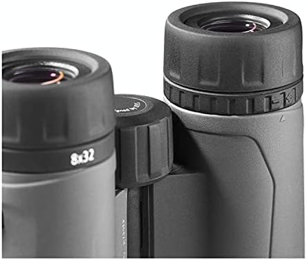 ZEISS Terra ED Binoculars 8x32 Waterproof, and Fast Focusing with Coated Glass for Optimal Clarity in All Weather Conditions for Bird Watching, Hunting, Sightseeing, Grey