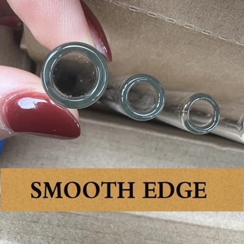 Piteno® 16-Pack Reusable Glass Drinking Straws, 10''x10MM, Set of 6 Straight and 6 Bent with 4 Cleaning Brushes, Perfect for Smoothies, Milkshakes, Juice, Tea (Rainbow)