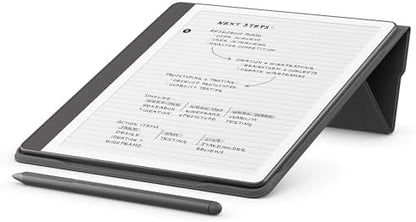 Introducing All-New Plant-Based Leather Folio Cover with Magnetic Attach, Designed with Sustainability in Mind for New Amazon Kindle Scribe