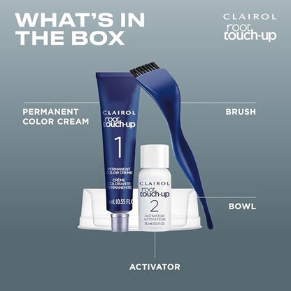 Clairol Root Touch-Up by Nice'n Easy Permanent Hair Dye, 6A Light Ash Brown Hair Color, Pack of 2