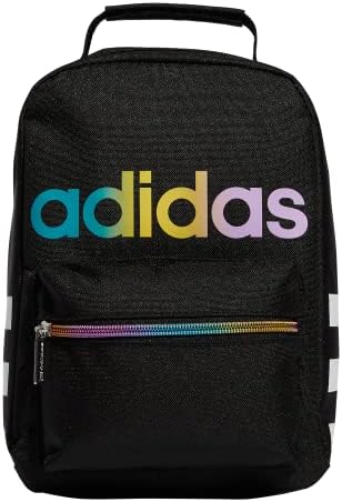 adidas Unisex Santiago Lunch Bag Cooler for Women and Men, Insulated Food Container Box with Mesh Pocket