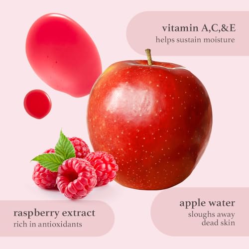 NOONI Vegan Appleseed Lip Oil Set - Appleberry & Applecherry & Appleplum | Long-Lasting, Moisturizing, Plumping, Revitalizing for Dry Lips, Waterproof, No Peel Off, 0.12 FL Oz x 3ea