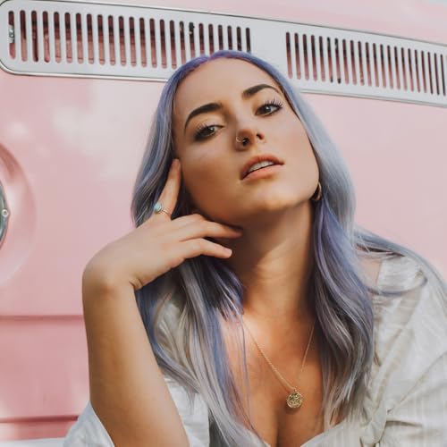 ARCTIC FOX Vegan and Cruelty-Free Semi-Permanent Hair Color Dye (8 Fl Oz, PERIWINKLE)