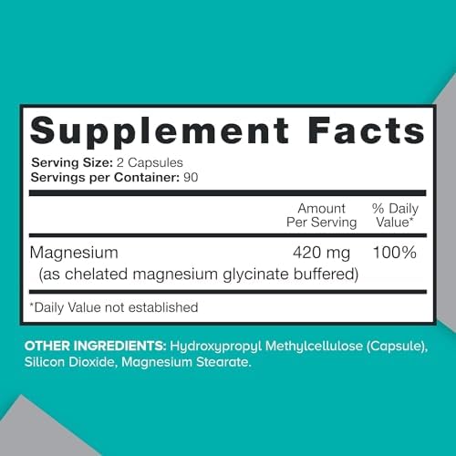 Qunol CoQ10 100mg Softgels, 3X Better Absorption 4 Month Supply + 120 Count Magnesium Glycinate Capsules 420mg, High Absorption Magnesium Supplement, 180 Count