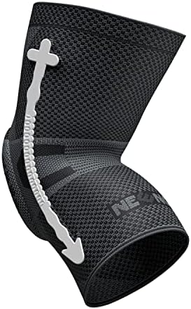 NEENCA Professional Knee Brace for Pain Relief, Medical Knee Compression Sleeve, Knee Support with Horizontal Knit Tech for Meniscus Tear, ACL, Arthritis, Joint Pain, Runner, Workout- FSA/HSA APPROVED
